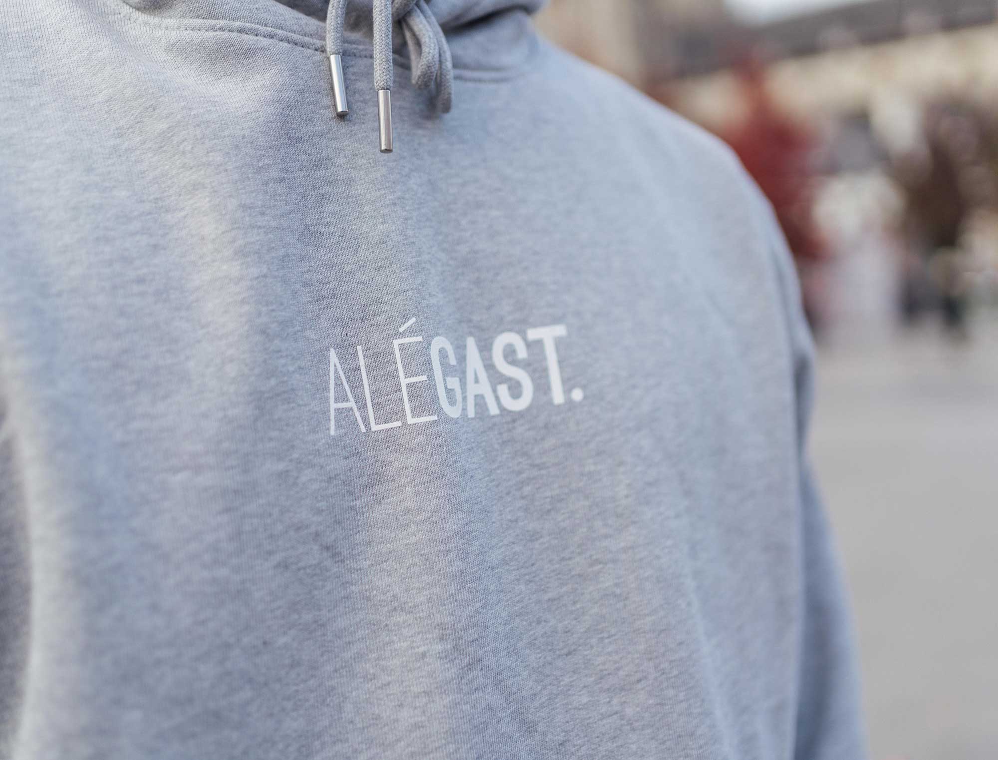 Hoodie • ALÉGAST. • Grijs • Unisex