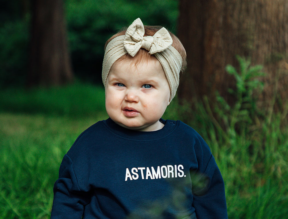 Baby trui • ASTAMORIS. • Donkerblauw