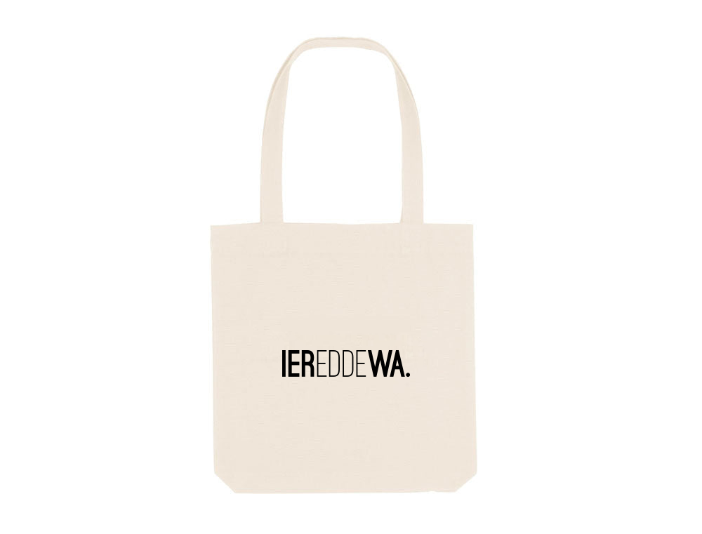 Totebag met opdruk IEREDDEWA.